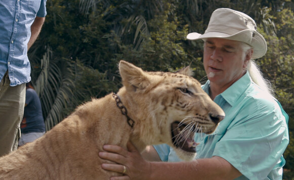 KULTANKLAGER: Bhagavan «Doc» Antle var en av Joe Exotics samarbeidspartnere. Foto: Netflix. KULTANKLAGER: Bhagavan «Doc» Antle var en av Joe Exotics samarbeidspartnere. Foto: Netflix.